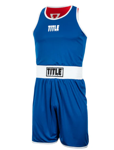 Title Boxing Aerovent Elite Amateur Boxing Set 1 v. 2.0 (Red/Blue Reversible) - Image 2
